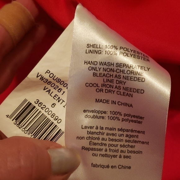 WHITE by Vera Wang Valentina Red Halter Cocktail Dress 6 Pockets EUC - Picture 7 of 11